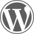 WordPress_blue_logo cinza